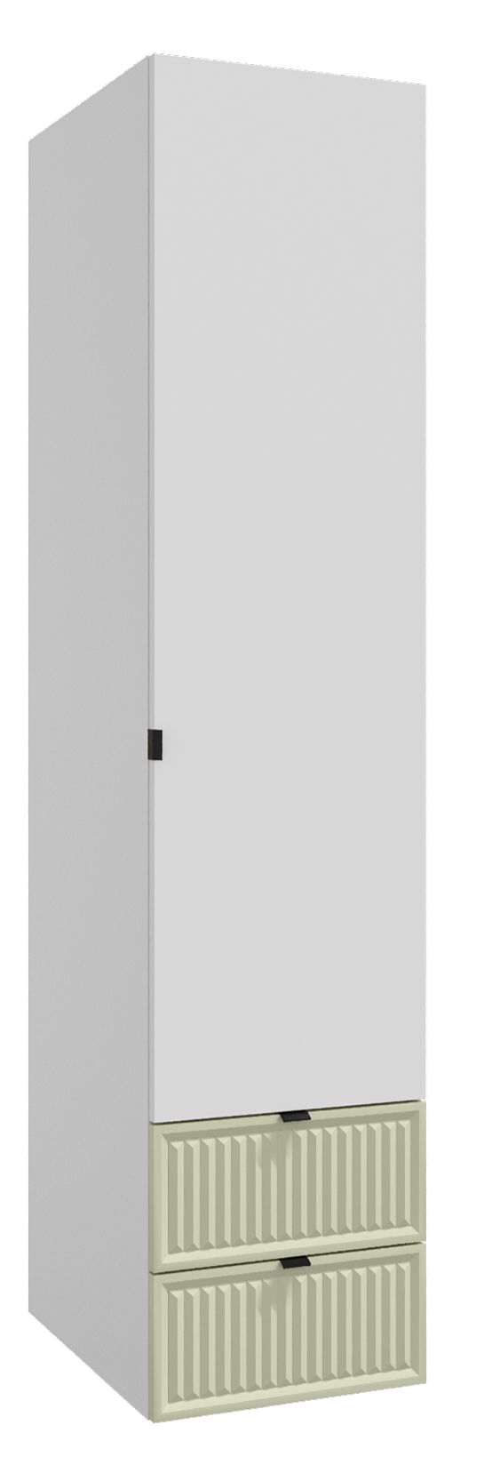 Однодверные шкафы с полками