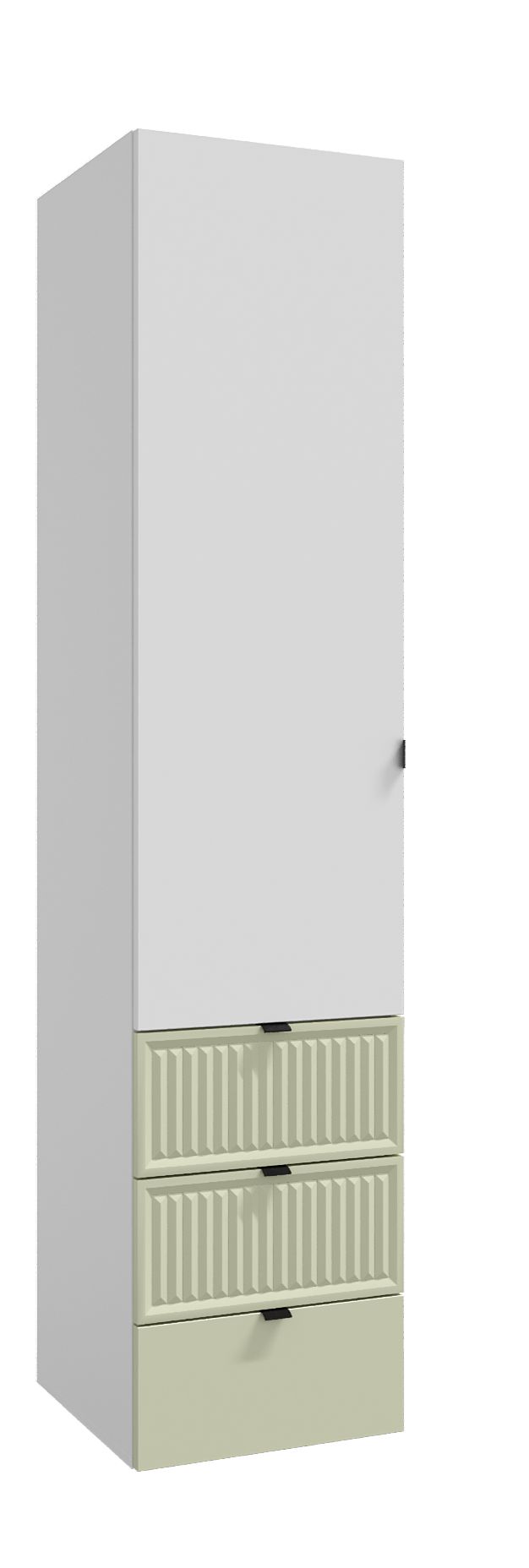 Однодверные шкафы с полками